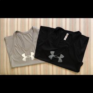 Set of 2 Women’s Under Armour Tanks Size S